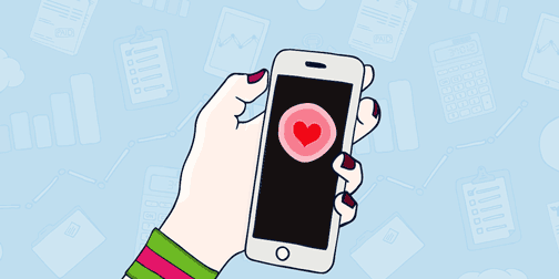 Mobile tax timline update animation